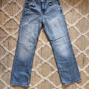 ZARA  High Rise Blue Jeans Womens